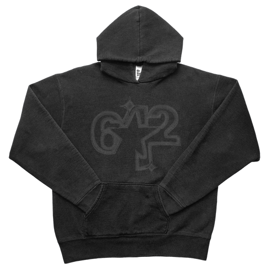 642AM CHROME HOODIE BLACK