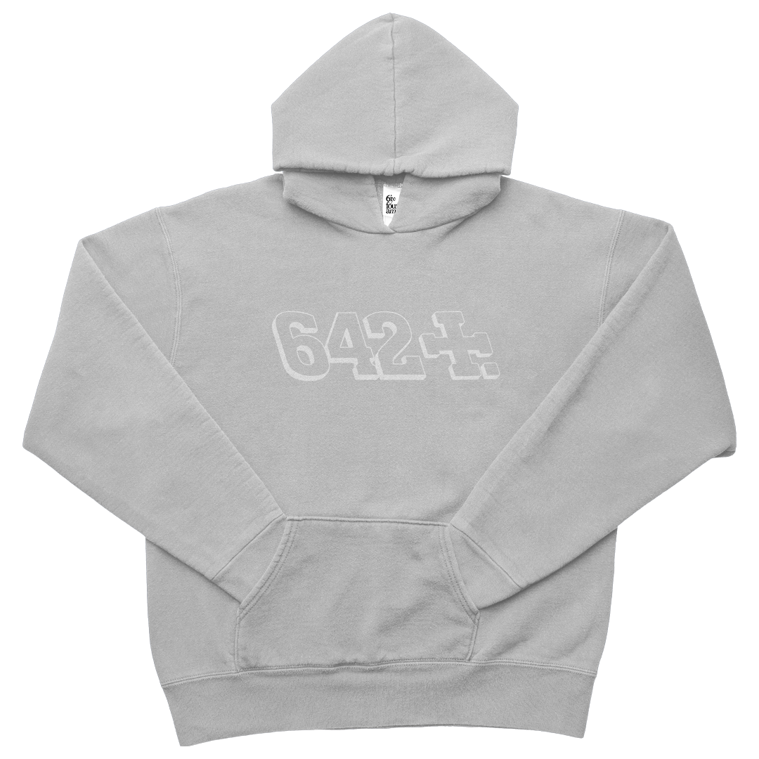 642AM x RIZLA HOODIE GREY