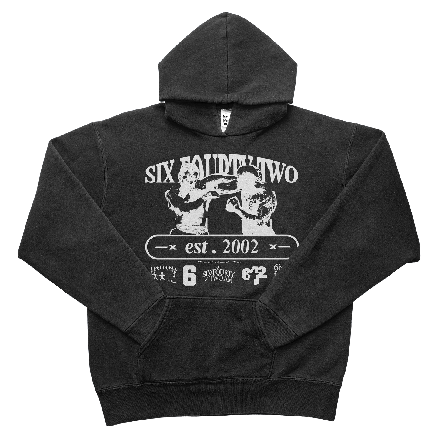 642AM NOSEBLEED HOODIE BLACK