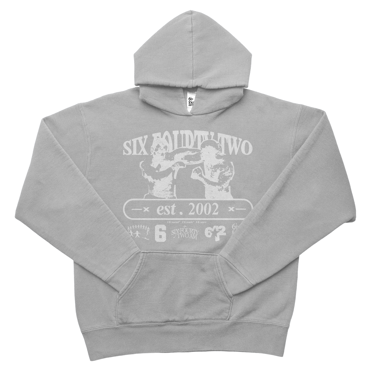 642AM NOSEBLEED HOODIE GREY